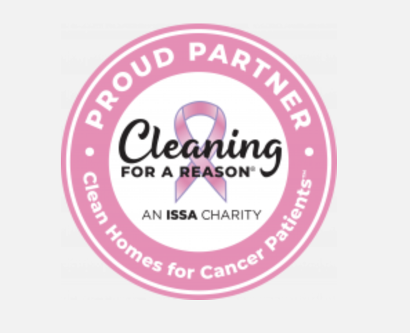 Proud Partner of Cleaning For A Reason, an ISSA charity