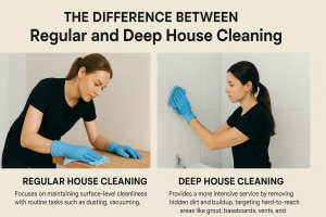 Regular and Deep House Cleaning
