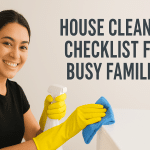 House cleaning checklist