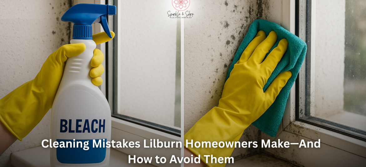 Cleaning Mistakes Lilburn Homeowners Make—And How to Avoid Them