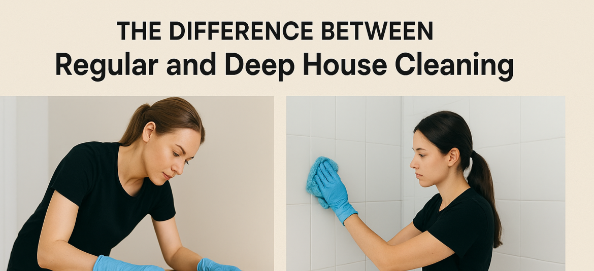 Regular and Deep House Cleaning